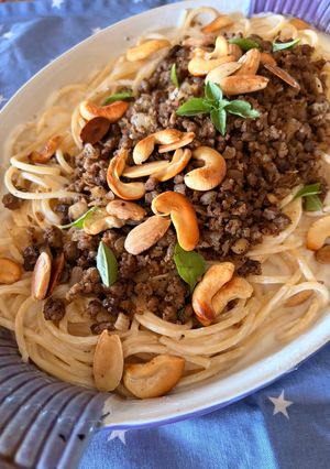 عکسی از دستور ماکارونی با ماست