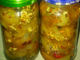 #Escabeche de #Berenjenas con #Cebolla y #Ajíes #SOSFranco