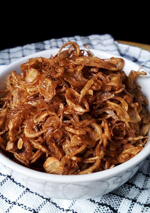 Foto resep Bawang goreng kriuk enak