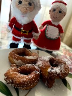 Una foto de Roscos de Navidad