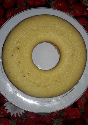 صورة لوصفة كيكة إسفنجية