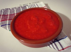 Une photo de Hrissa maison aux piments frais 🌶🌶🌶