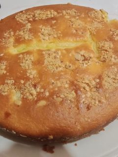 صورة لوصفة كيك بالكريم باتسيير