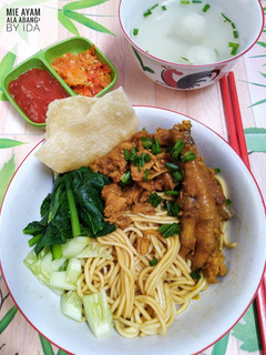 Foto resep Mie ayam ala abang²🍲🍲
