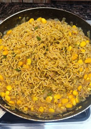 A picture of Cream Corn Maggi 📌.