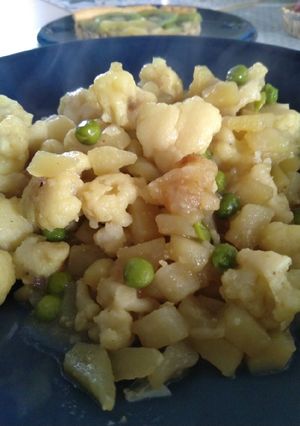 Une photo de Aloo gobi