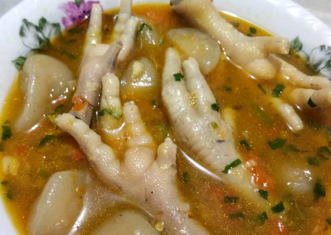 Langkah Mudah untuk Membuat #1 Bacil Ceker kuah pedas Anti Gagal