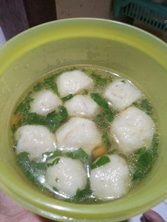 Foto resep Sop bakso ikan simple