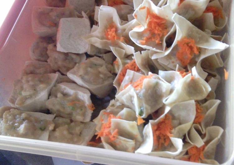 Resep Siomay ayam+udang yang Enak Banget