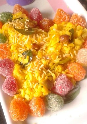 A picture of Poha Recipe (Special MP style).