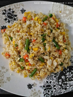 Foto resep Nasi goreng mix sayur