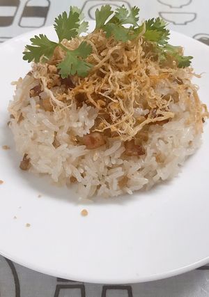 Hình của món Xôi mặn.