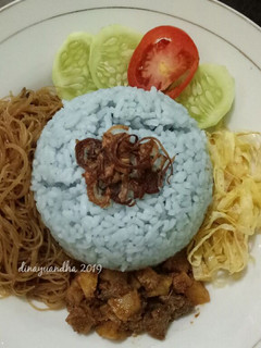 Foto resep Nasi Uduk Ubi Ungu