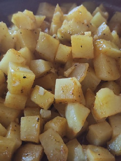 Una foto de Patatas adobadas al micro