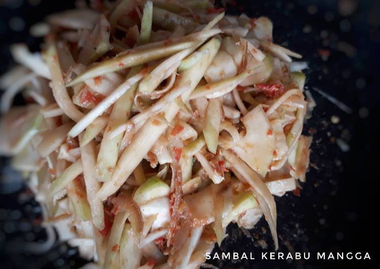 Resep Sambal kerabu mangga yang Lezat Sekali