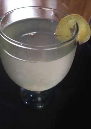 A picture of Masala limboo pani.