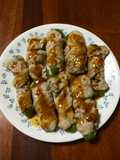 So Fast! So Easy! Green Pepper Wrapped in Pork (Side Dish)