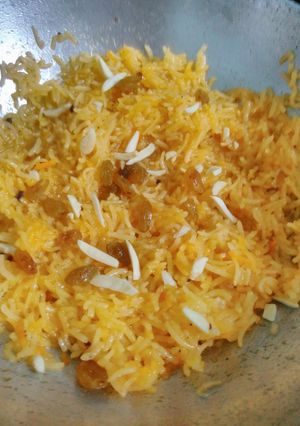 A picture of मीठे चावल(बिणज).
