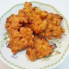 รูปของ Bakwan udang jagung manis