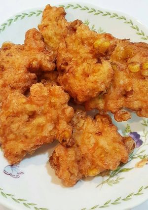 Foto resep Bakwan udang jagung manis