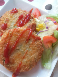 青花菜玉米可樂餅 的食譜成品照片