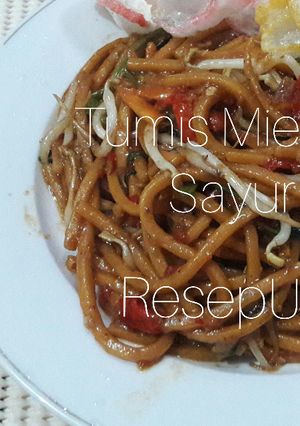 Foto resep Tumis Mie Lidi Sayur