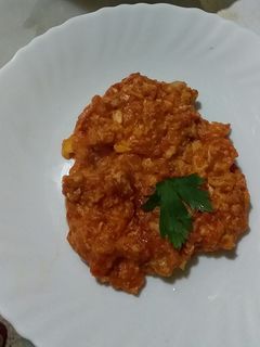 صورة لوصفة عجة البيض والطماطم