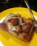 Brioche Bread Pudding with Caramel Sauce