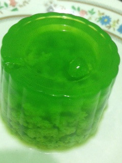 Foto resep Puding Lumut Hijau Pandan