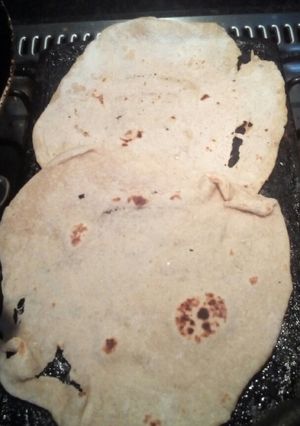 Una foto de Pan árabe