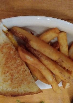 A picture of The best grilled cheese.