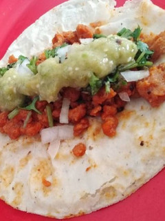 Una foto de Taco de soya al pastor