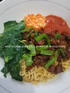 Foto resep Mie Ayam Abang2 Simple