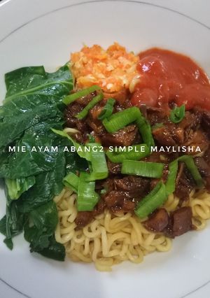 Foto resep Mie Ayam Abang2 Simple