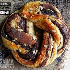 Chocolate cinnamon bread A picture of Chocolate cinnamon bread.