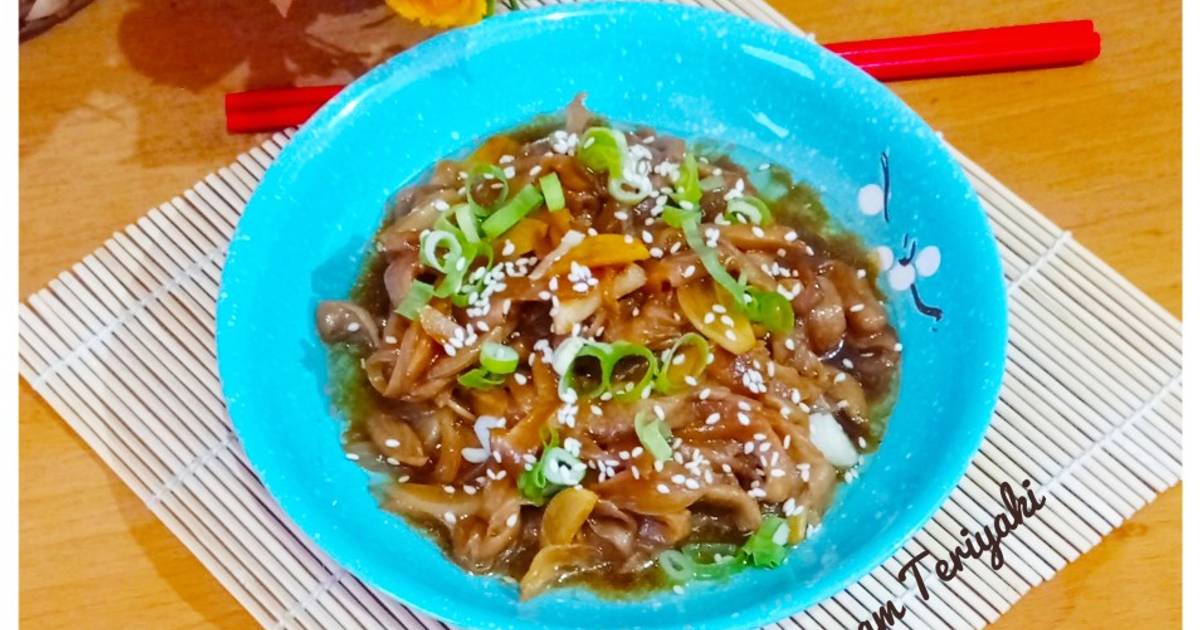 Resep Jamur Tiram Teriyaki oleh Ana Rafa Fadhlillah Cookpad
