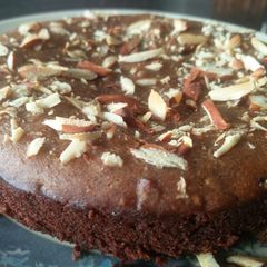Banana Dates Wheat Flour Cake A picture of Banana Dates Wheat Flour Cake.