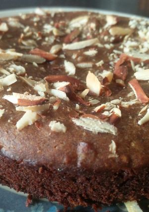 A picture of Banana Dates Wheat Flour Cake.
