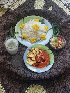 عکسی از دستور خورش قیمه سیب زمینی