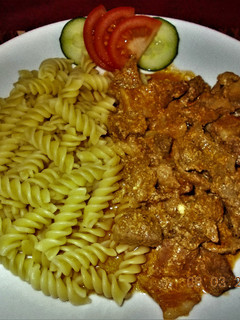 Bakonyi sertéstokány vegyes gombával recept 🍄 recept fotója