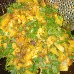 Aloo gobhi ki sabji A picture of Aloo gobhi ki sabji.