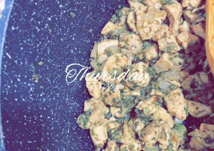 Recipe Of Award Winning دجاج بالكزبرة والبروكلي