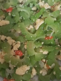 Foto resep Tumis Pare Telur Orak Arik