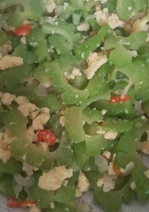 Foto resep Tumis Pare Telur Orak Arik