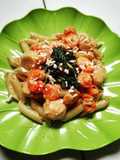 Spicy Prawn and Meatball Penne