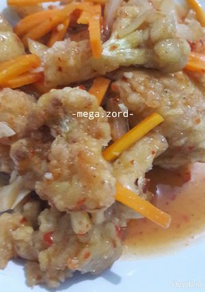 Foto resep Bunga Kol Asam Manis Pedas
