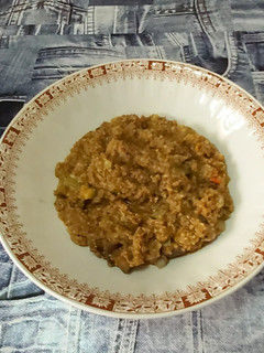 Una foto de Quinoa con vegan tuna