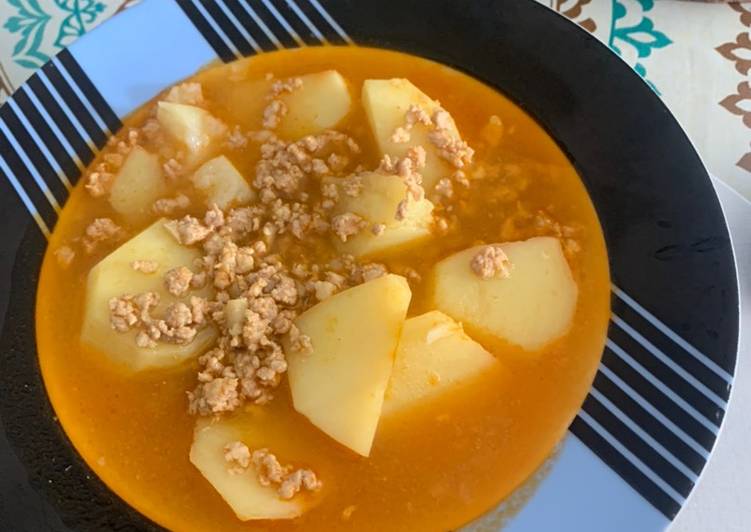 Montañitas: carne picada y patatas 🥔 👌