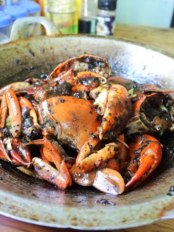 Langkah Gampang Membuat Resep Kepiting Lada Hitam yang Uenak Anti Ribet, Sempurna