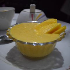 A picture of Mango rice kheer.